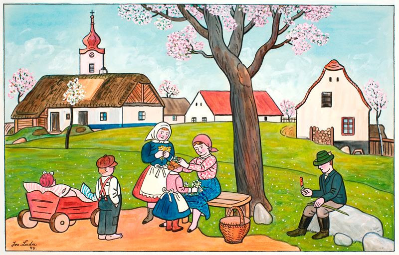 Fenomén Josef Lada: užijte si krásné české jaro na jeho obrazech